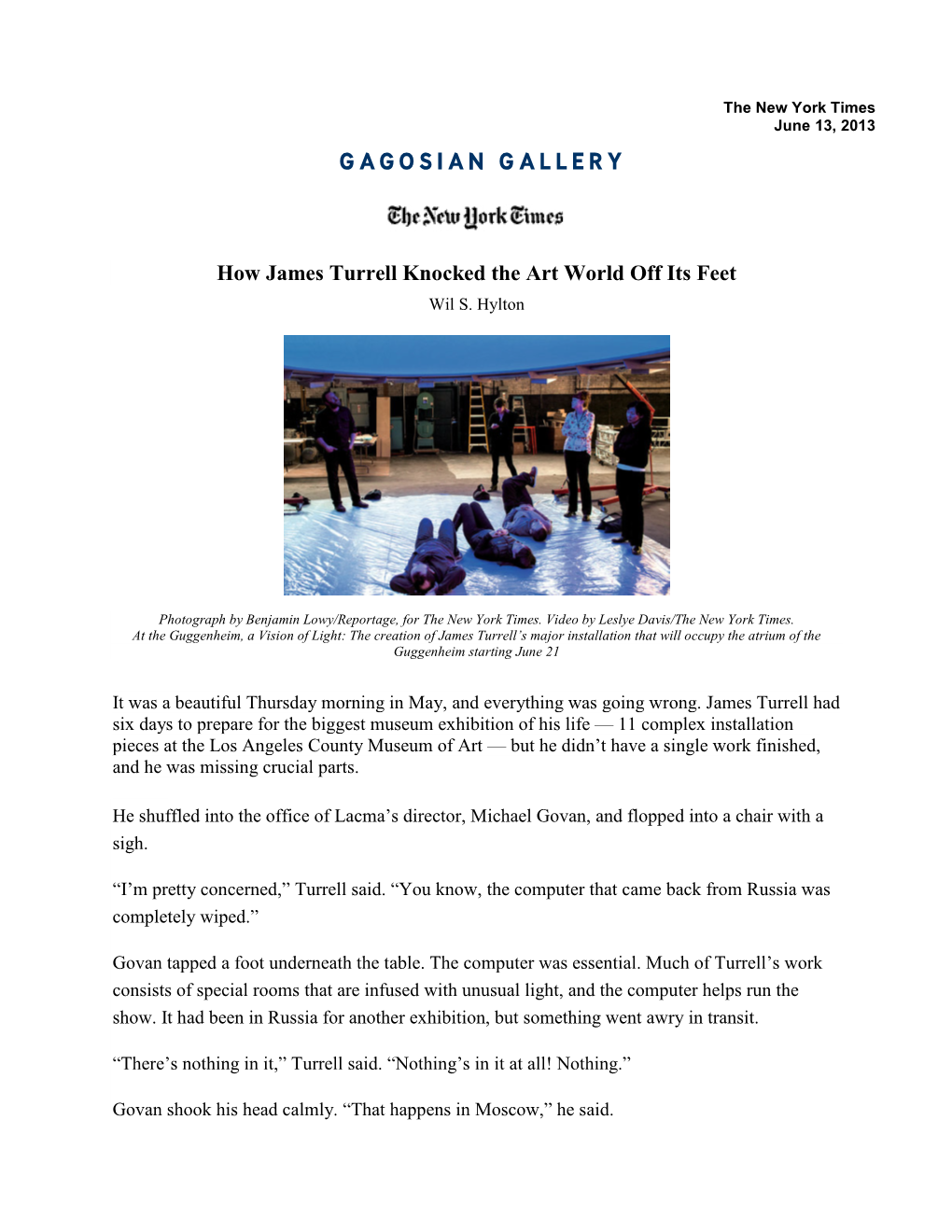 Gagosian Gallery