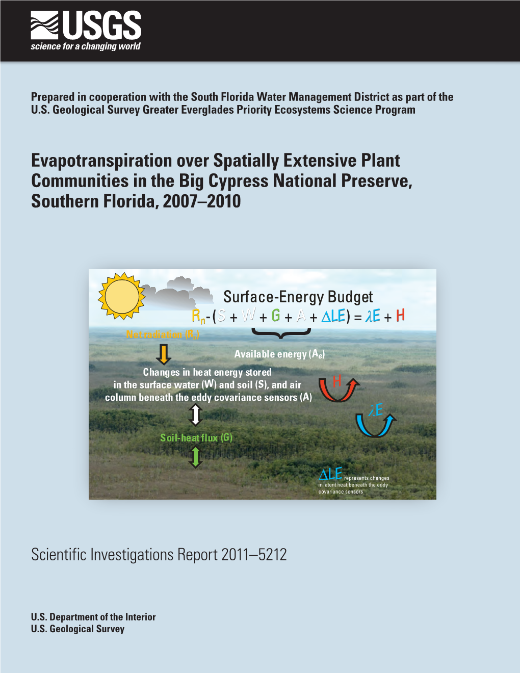 Evapotranspiration Over Spatially Extensive Plant Communities in the Big Cypress National Preserve, Southern Florida, 2007–2010