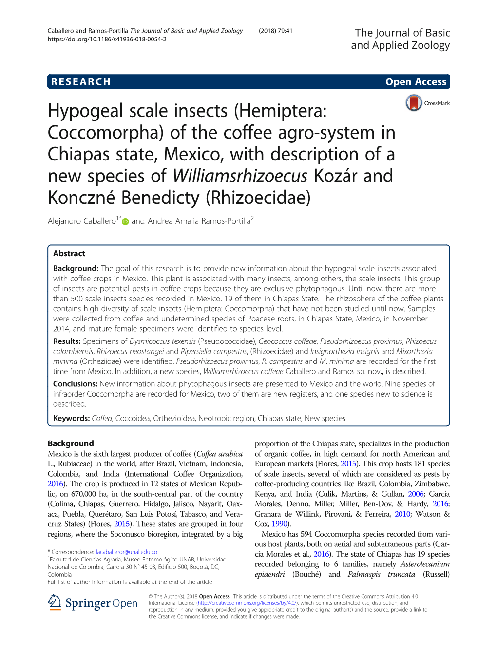Hypogeal Scale Insects
