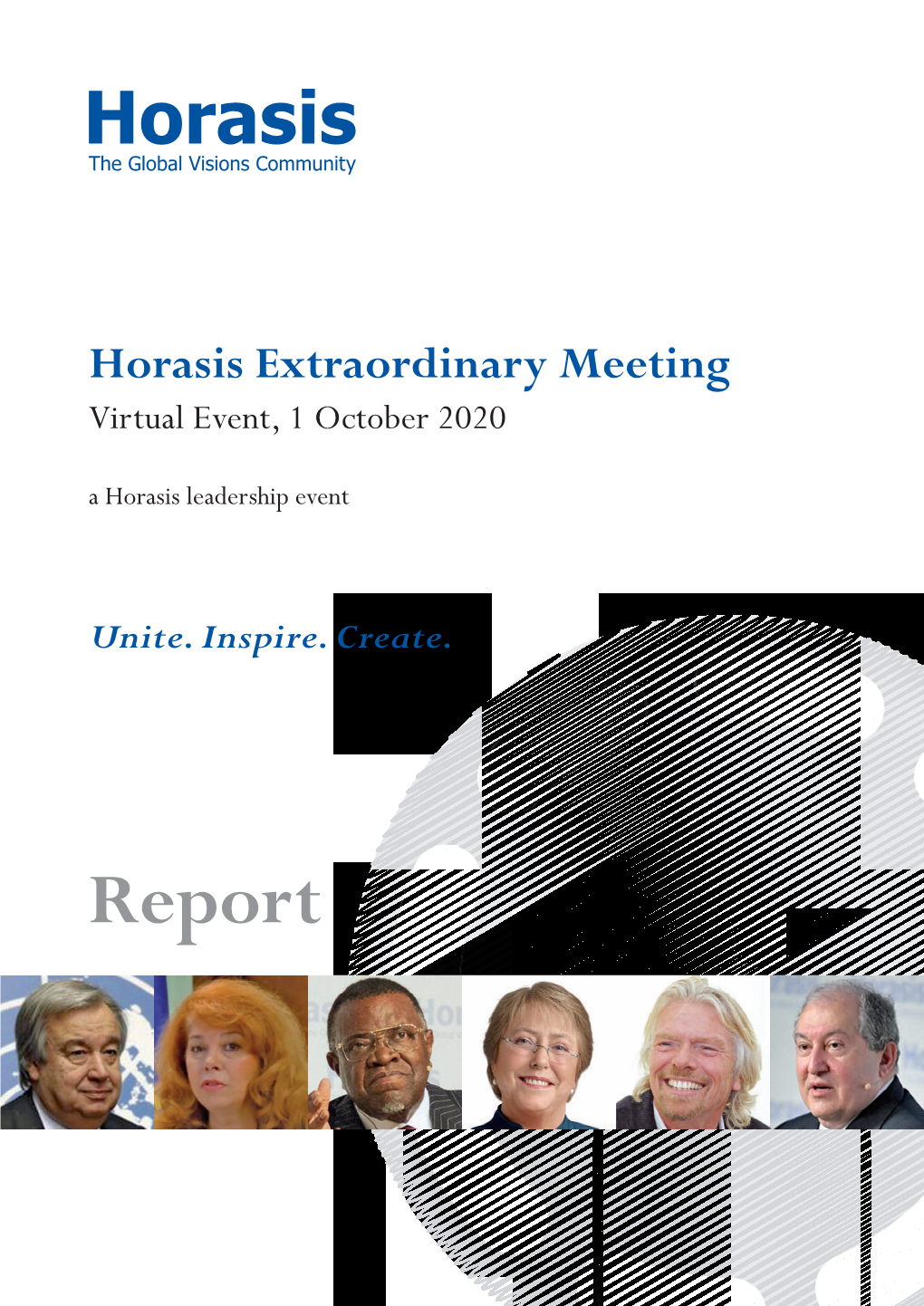 Horasis Extraordinary Meeting Virtual Event, 1 October 2020 a Horasis Leadership Event