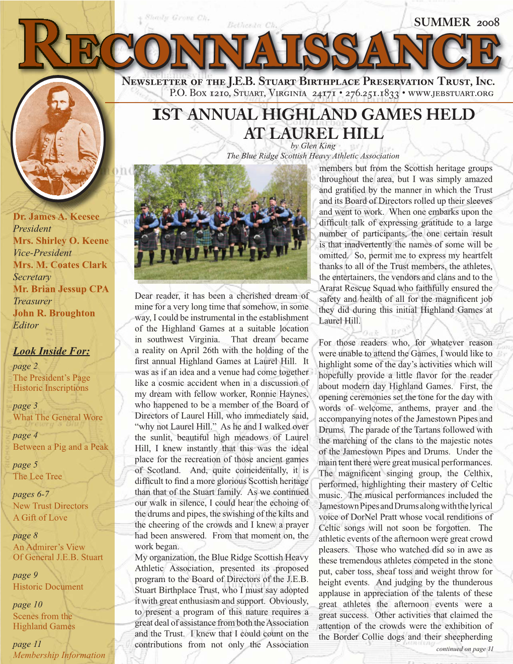 1St Annual Highland Games Held at Laurel Hill