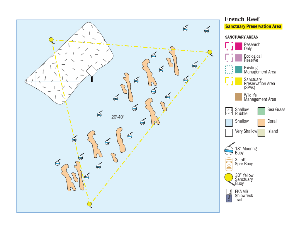 French Reef Marine Zones