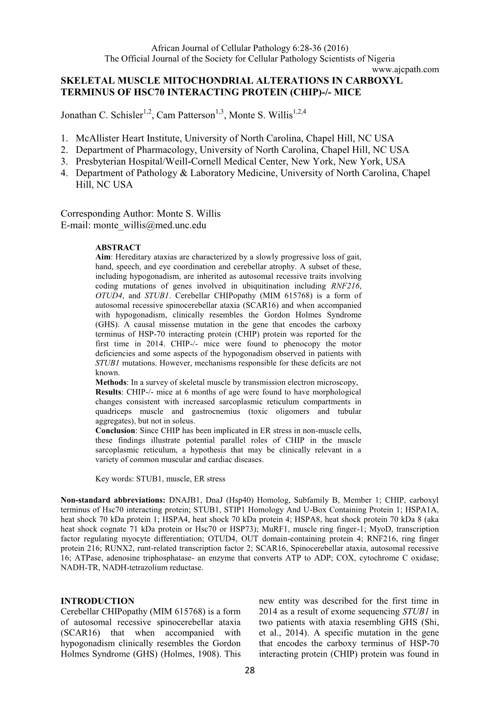 28 Skeletal Muscle Mitochondrial Alterations