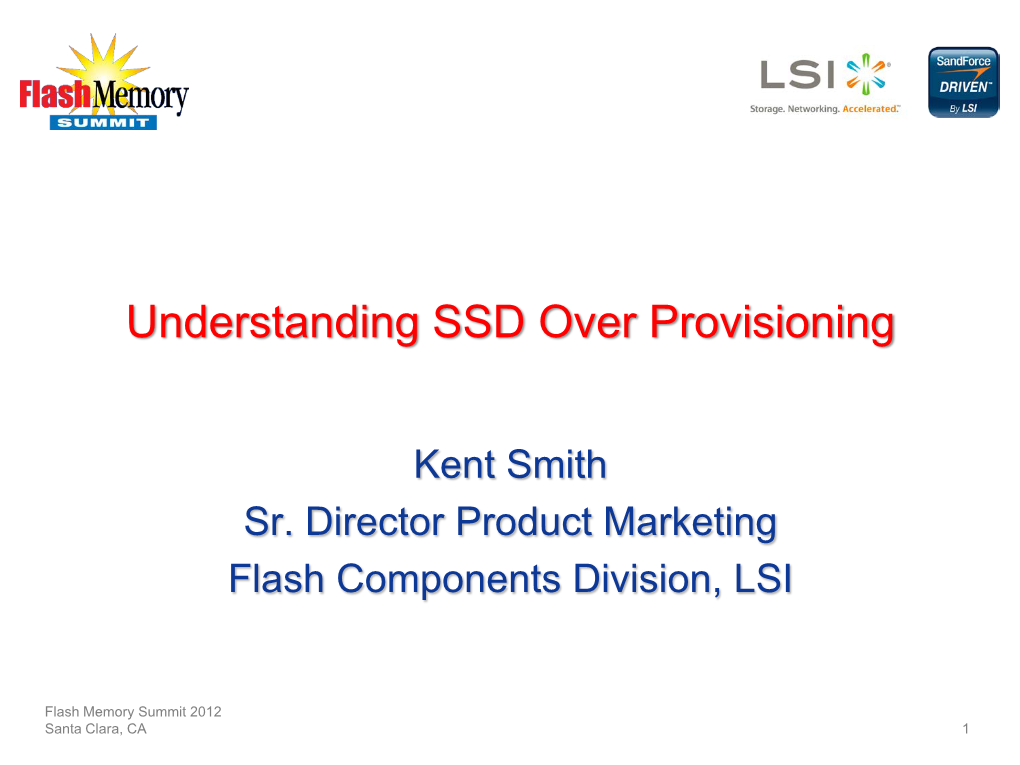 SSD Over Provisioning