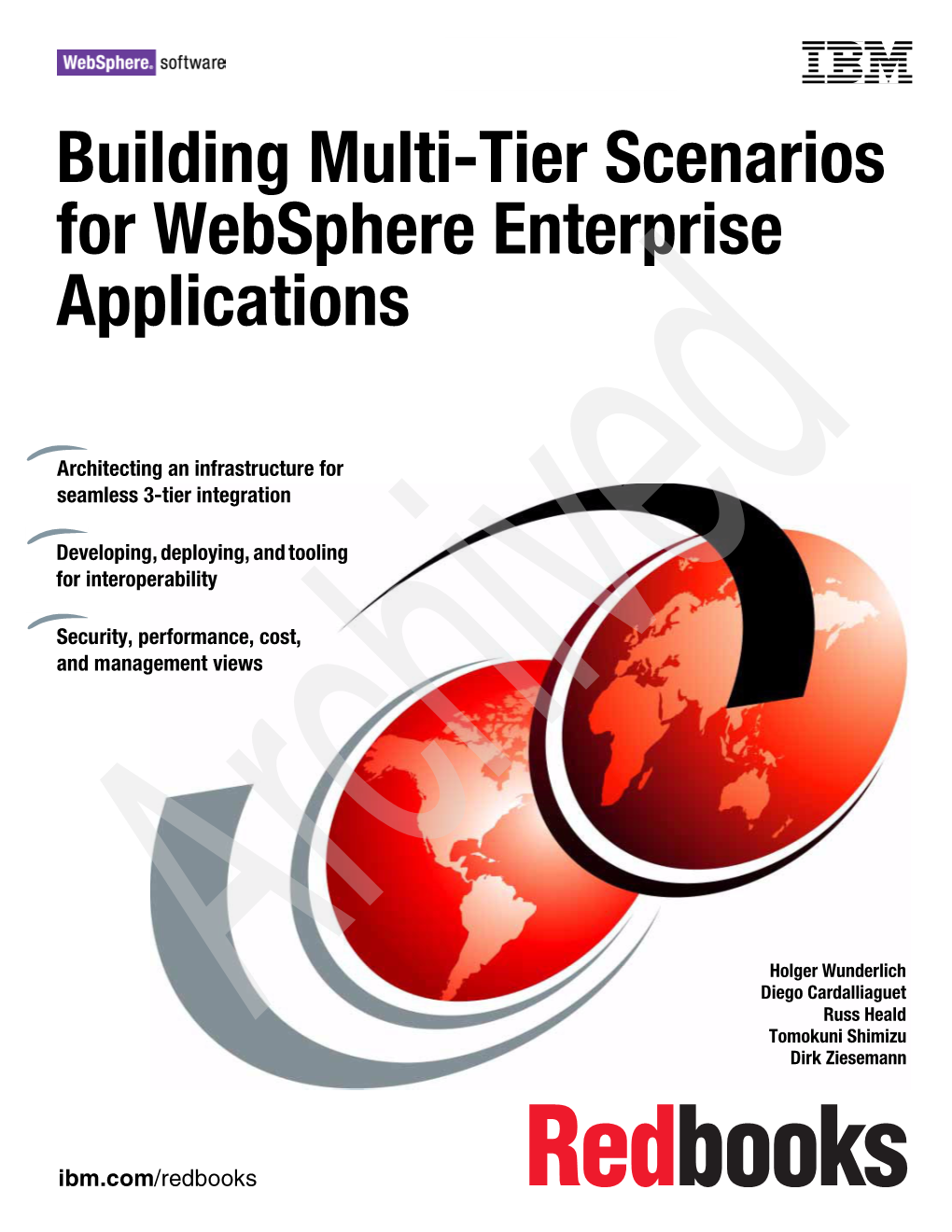 Building Multi-Tier Scenarios for Websphere Enterprise Applications