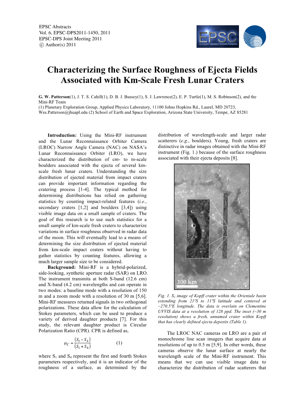 Characterizing the Surface Roughness of Ejecta Fields Associated with Km-Scale Fresh Lunar Craters