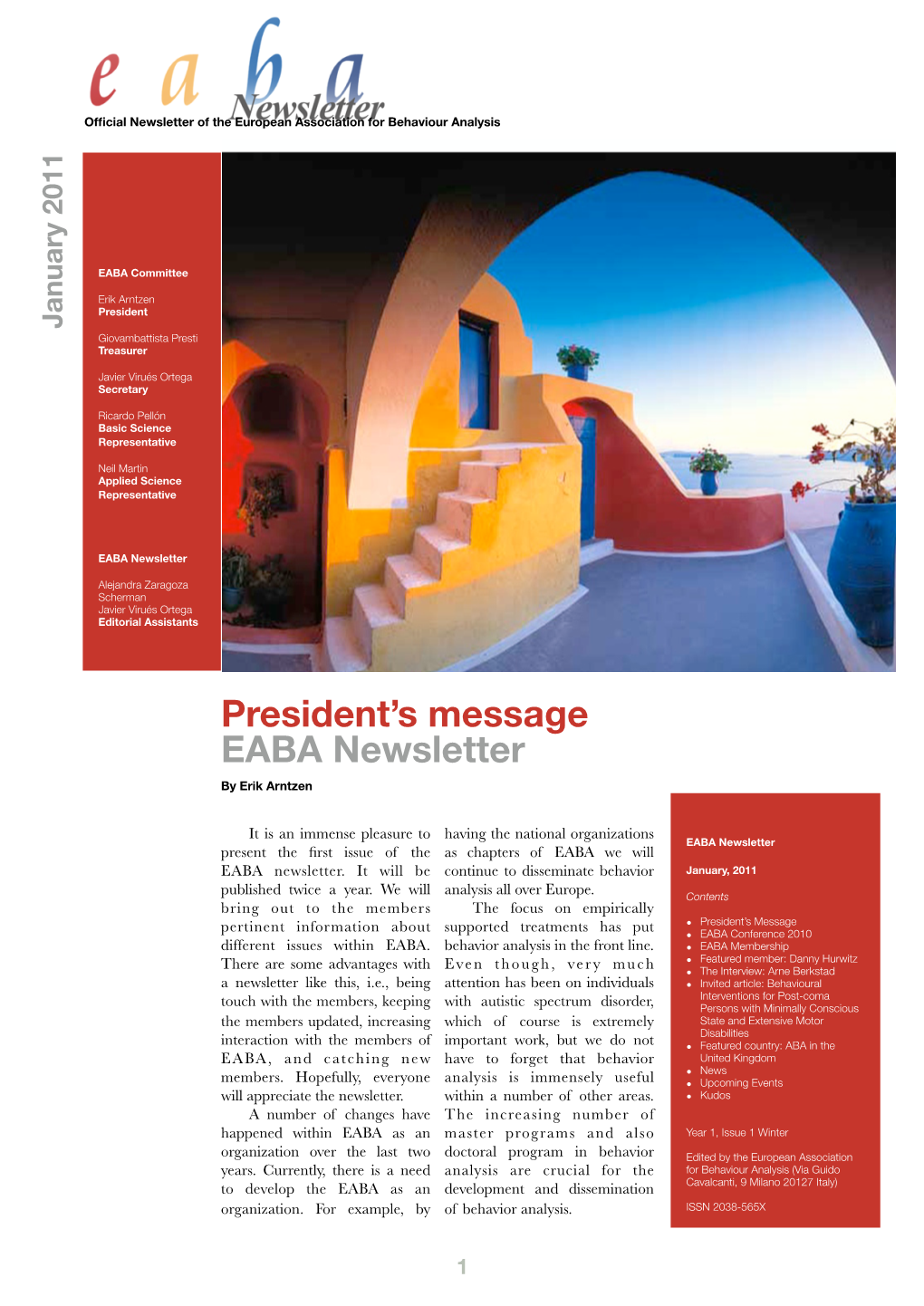 EABA Winter Newsletter