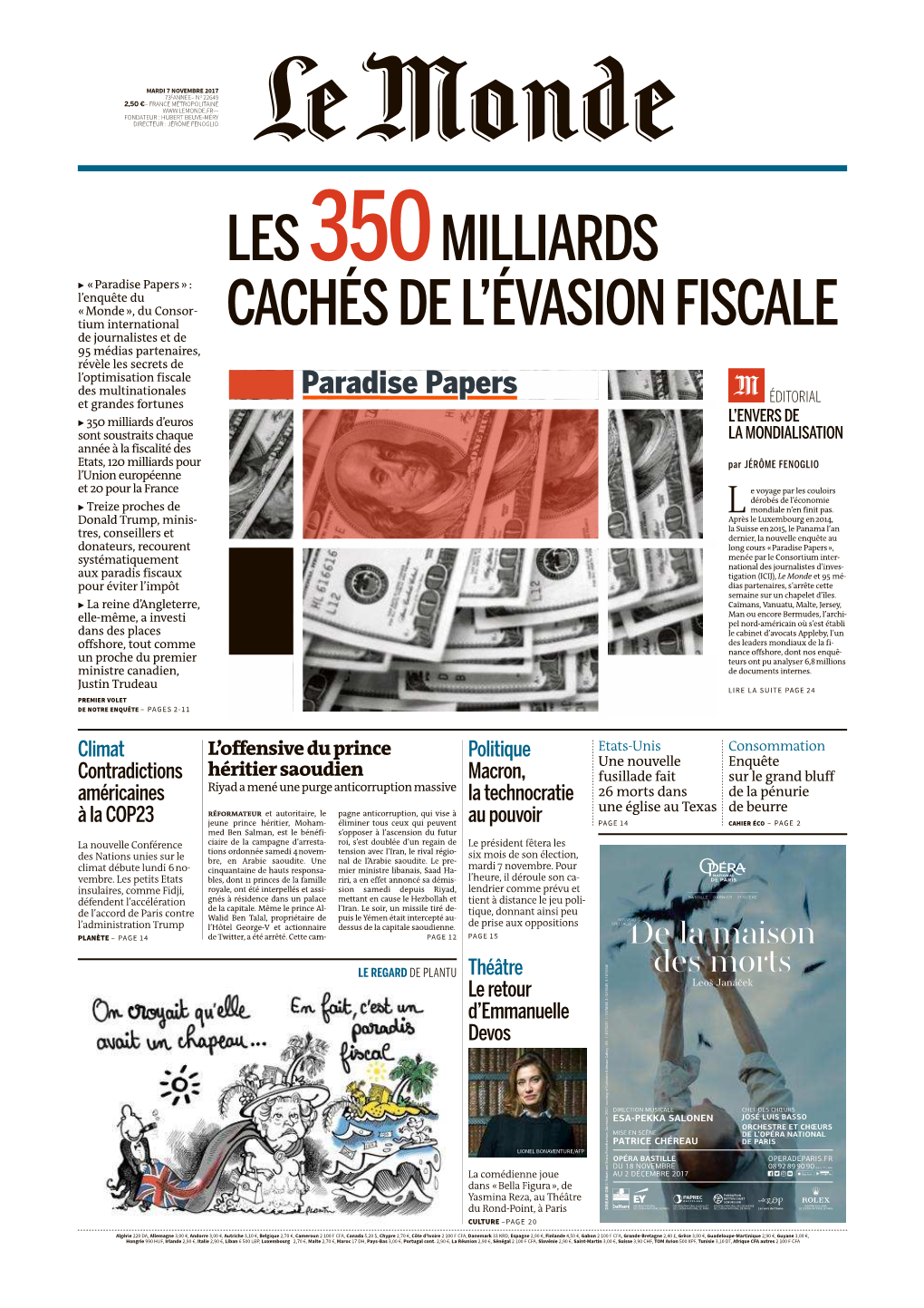 Les 350Milliards Cachés De L'évasion Fiscale