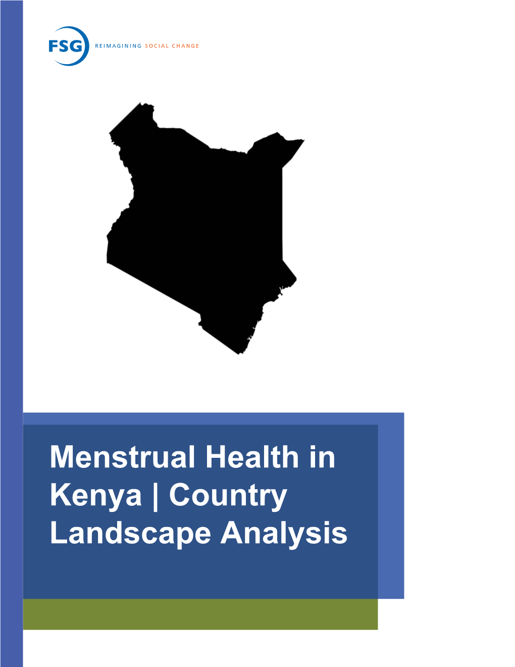 Menstrual Health in Kenya | Country Landscape Analysis