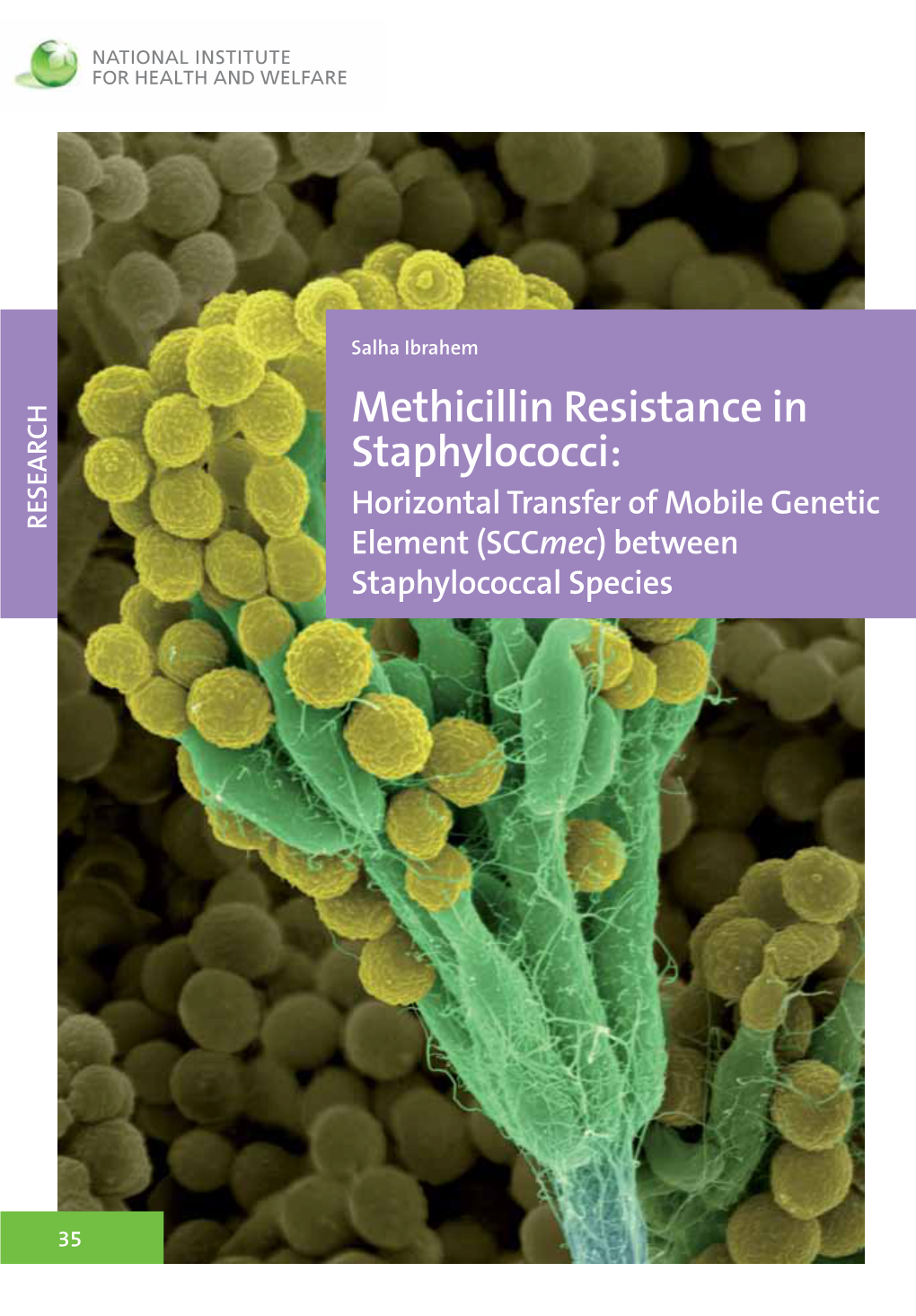 Methicillin Resistance in Staphylococci