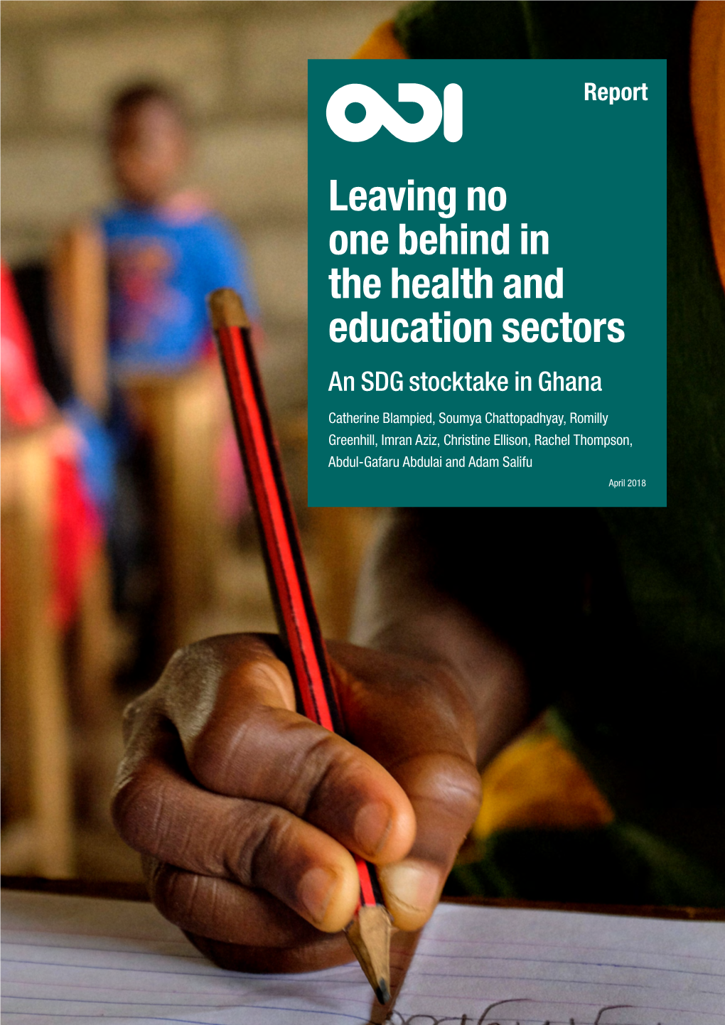 Leaving No One Behind in the Health and Education Sectors an SDG Stocktake in Ghana