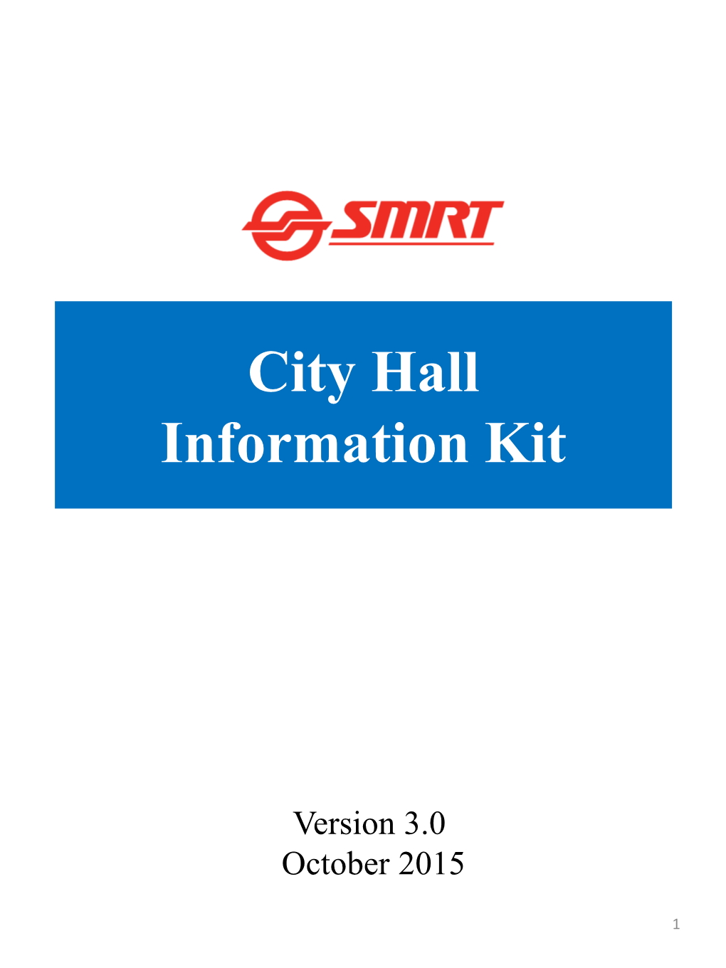 City Hall Information Kit