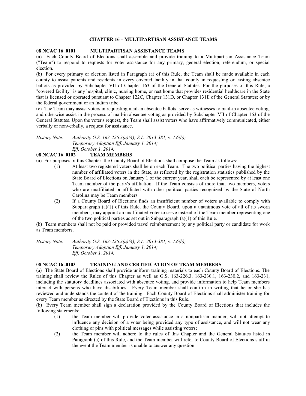 CHAPTER 16 Multipartisan Assistance Teams