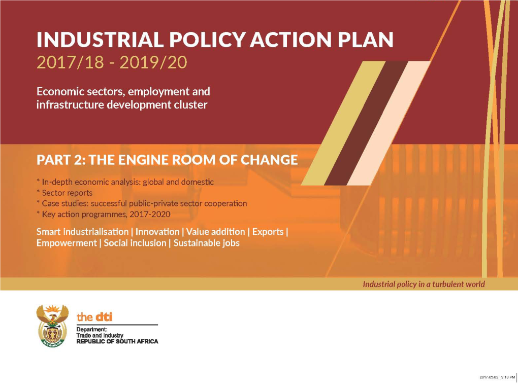 Industrial Policy Action Plan 2017/18 – 2019/20 – Part 2
