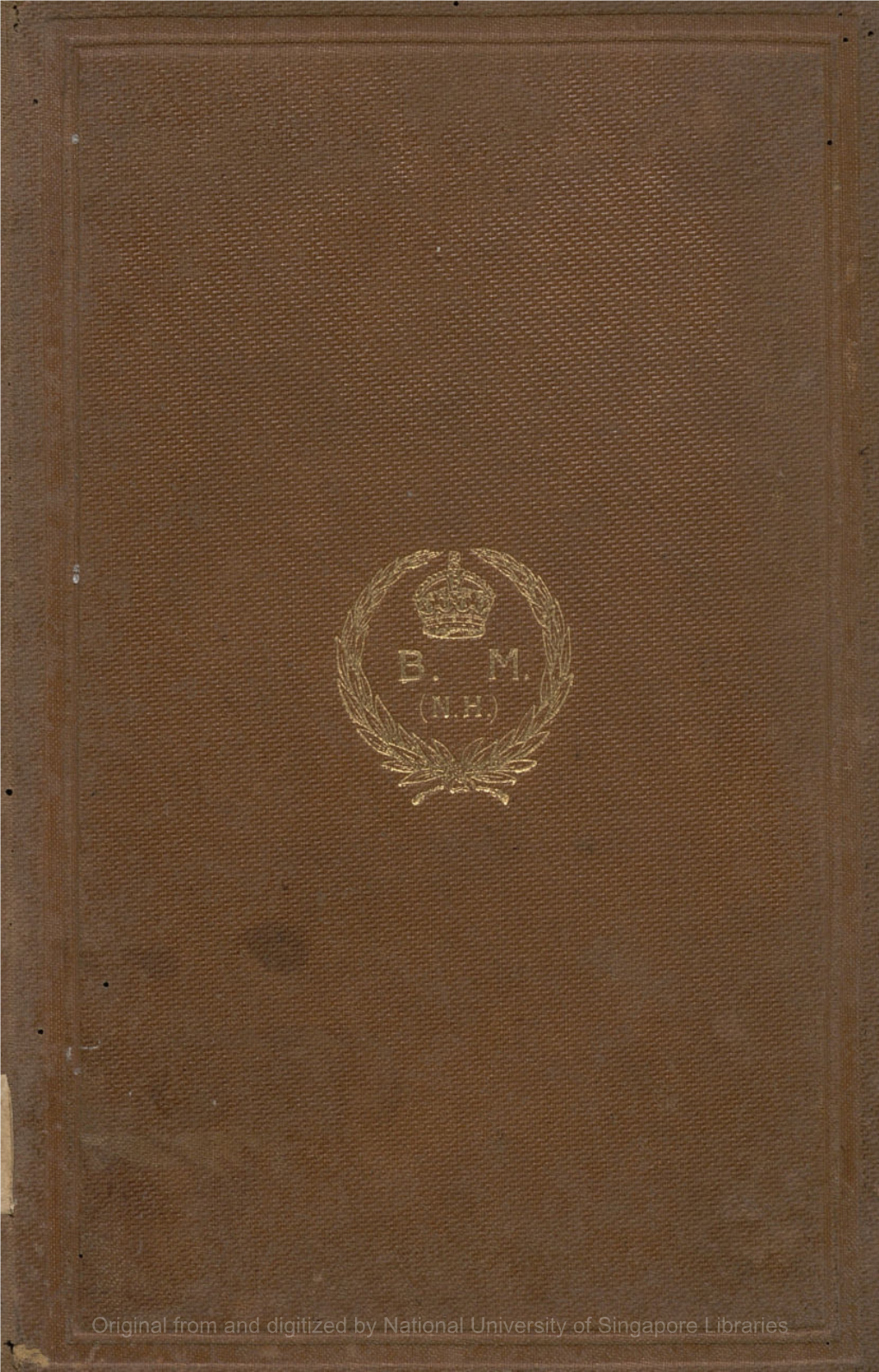 Catalogue of the Heads and Horns of Indian Big Game Bequeathed by A.O. Hume, C.B., to the British Museum (Natural History)