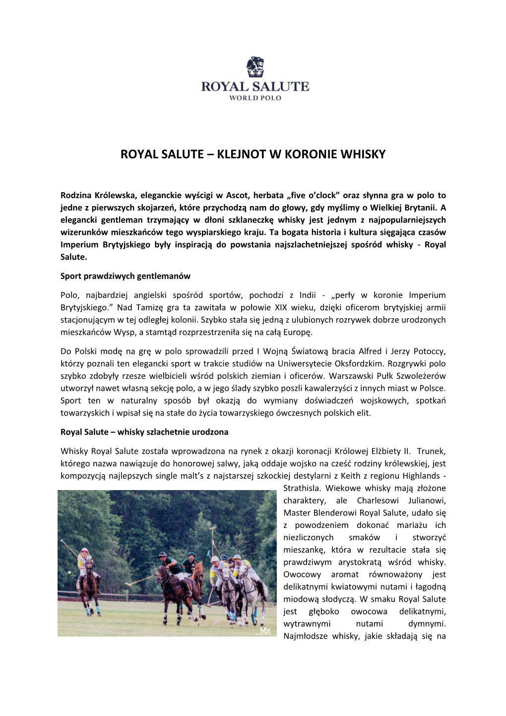 Royal Salute – Klejnot W Koronie Whisky