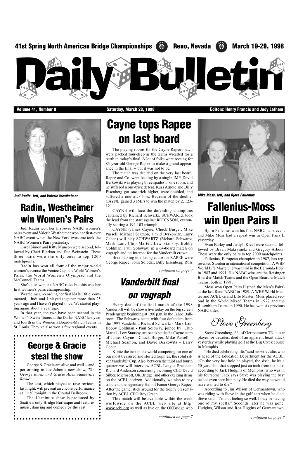 Reno Daily Bulletin 9