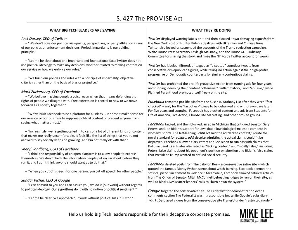 The PROMISE Act Guide