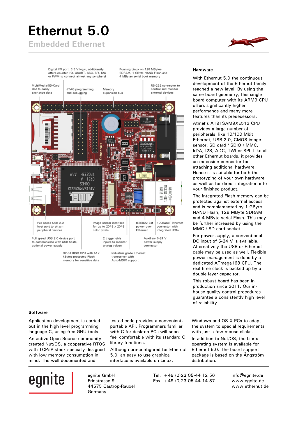 Ethernut 5.0 Embedded Ethernet