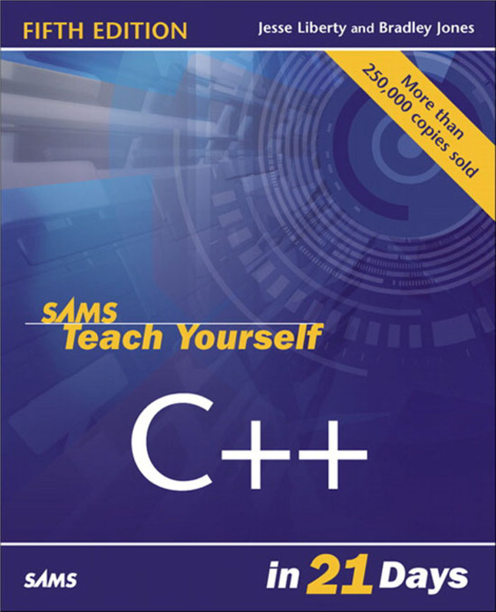 Sams Teach Yourself C++ in 21 Days, ASSOCIATE PUBLISHER Michael Stephens