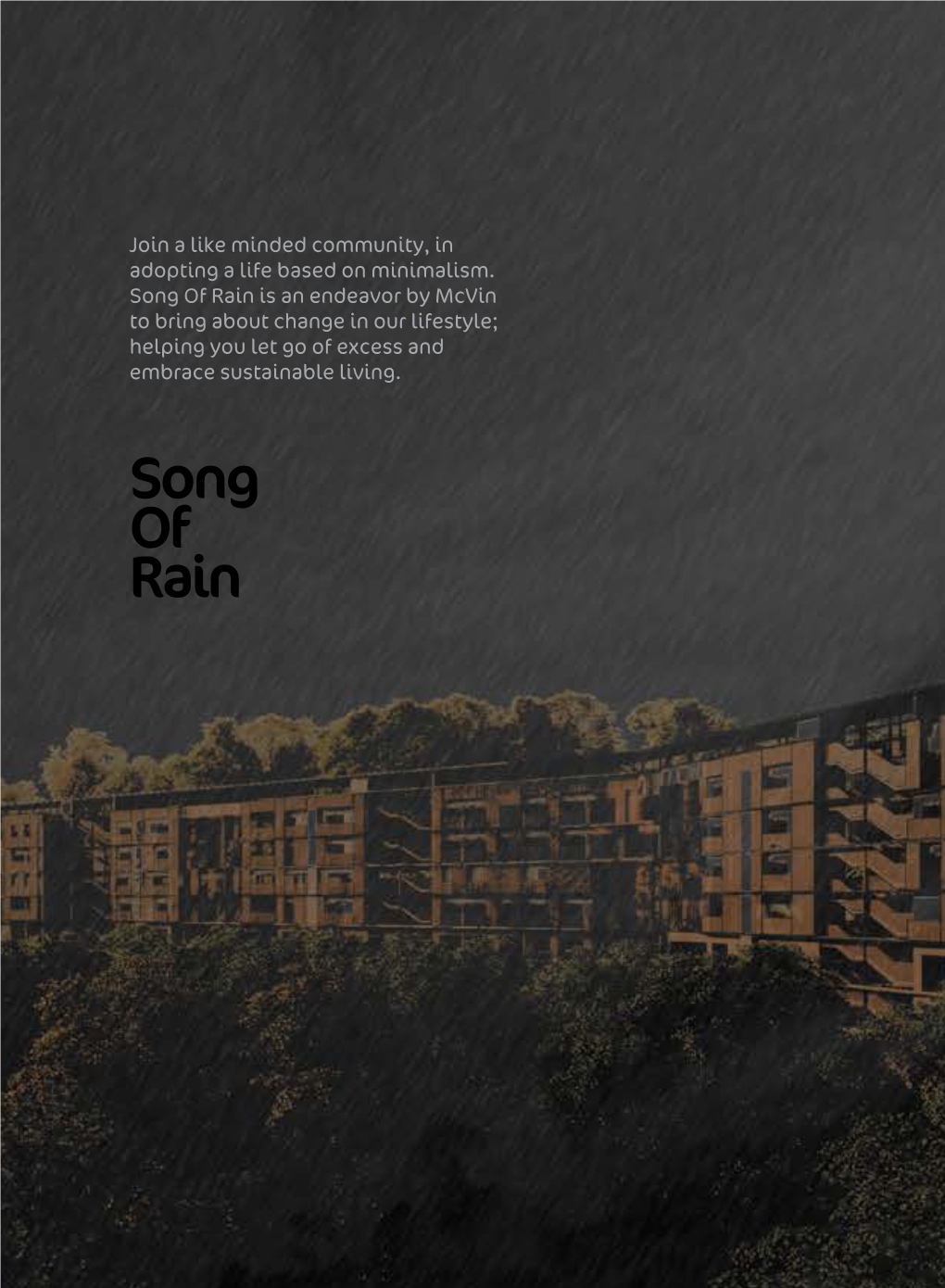 Song of Rain Is an Endeavor by Mcvin to Bring About Change in Our Lifestyle; Helping You Let Go of Excess and Embrace Sustainable Living