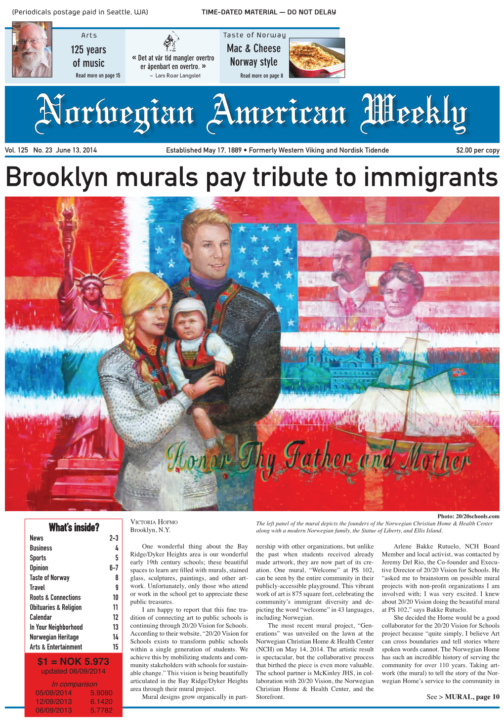 Brooklyn Murals Pay Tribute to Immigrants