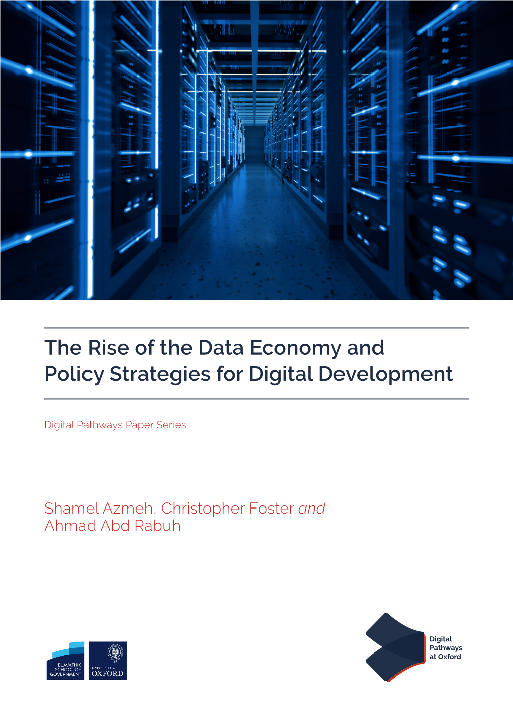 The Rise of the Data Economy and Policy Strategies for Digital Development