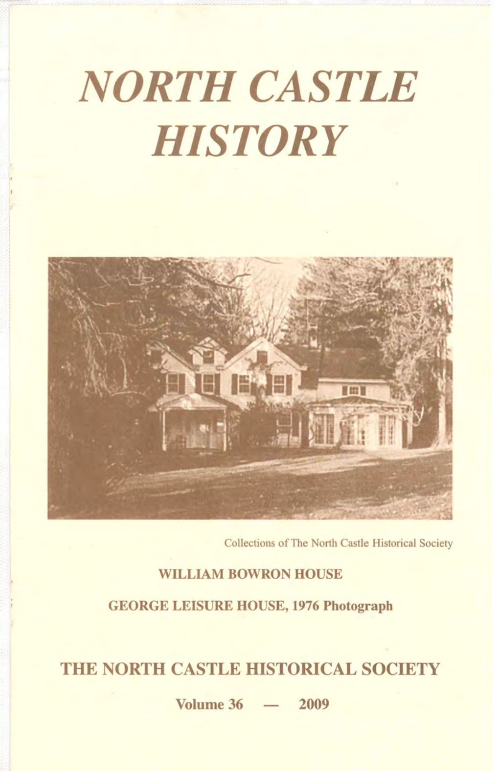 North Castle History