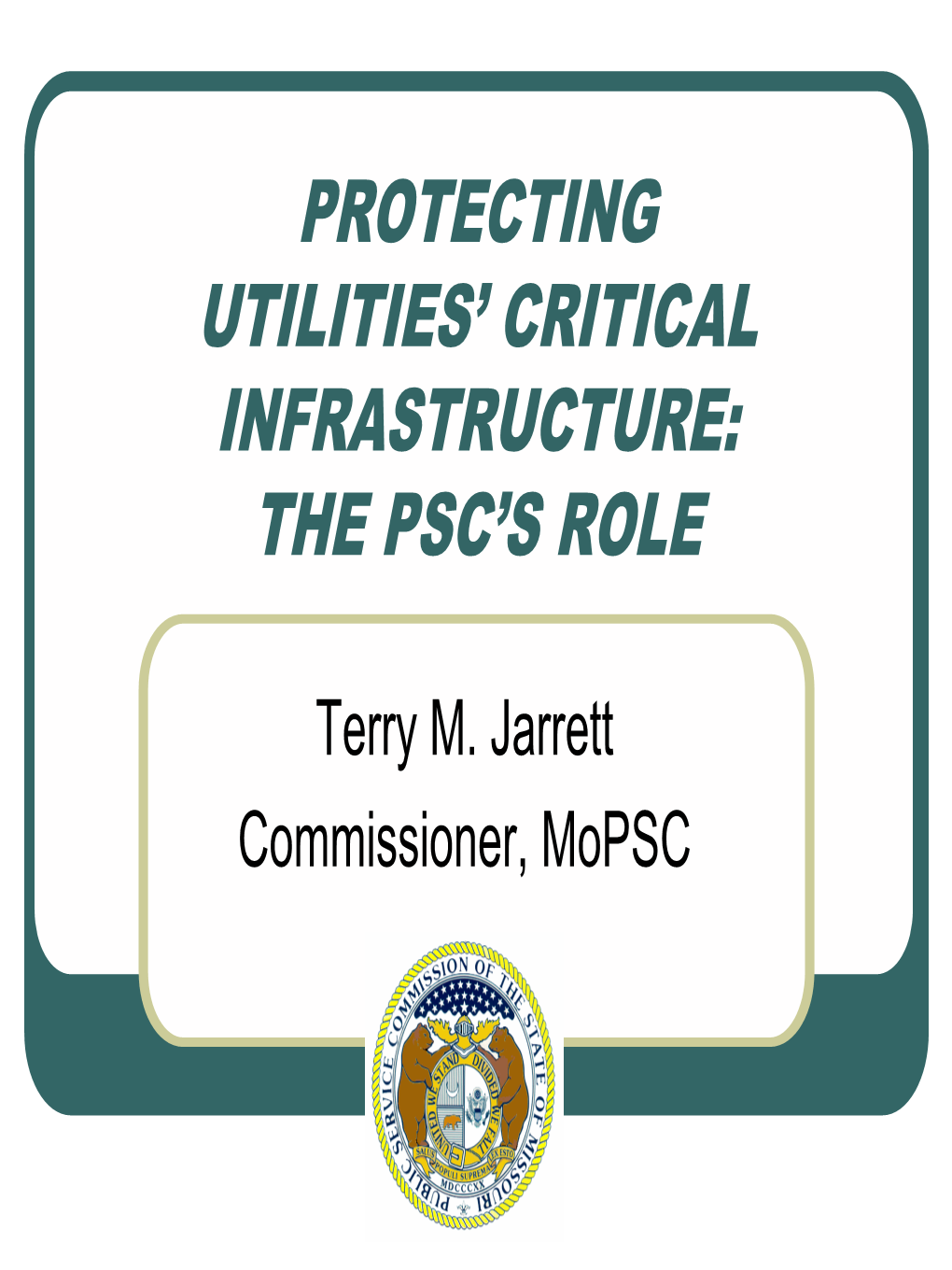 Protecting Utilities' Critical Infrastructure