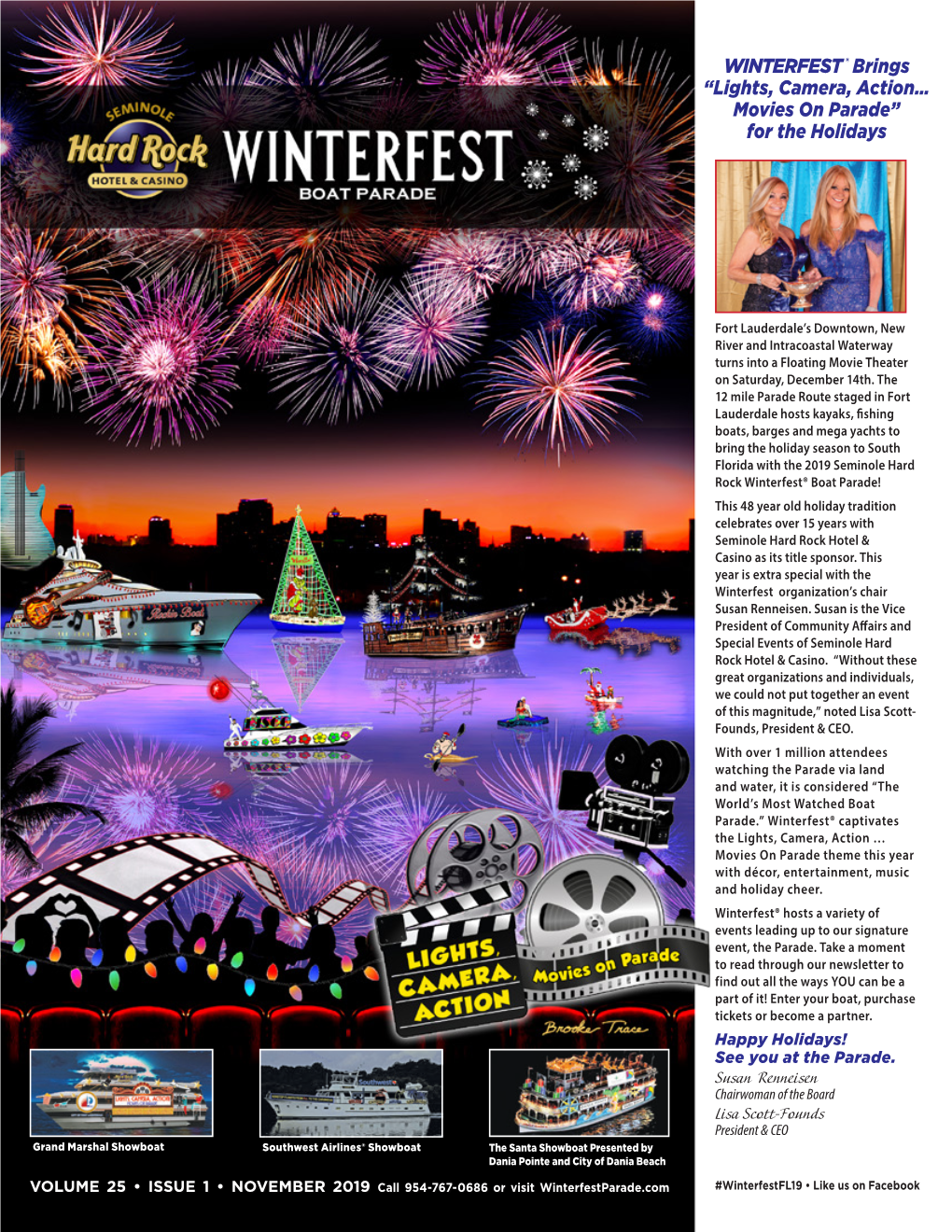 WINTERFEST ® Brings “Lights, Camera, Action… Movies on Parade” for the Holidays