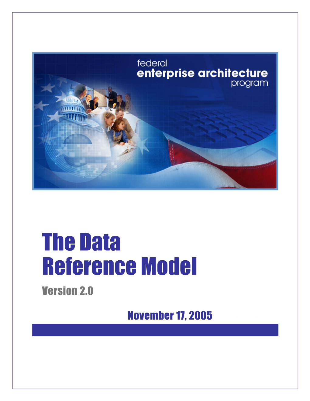 The Data Reference Model Version 2.0