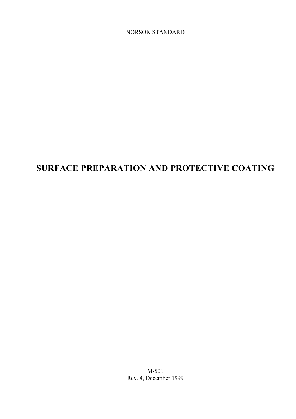 Surface Preparation and Protective Coating