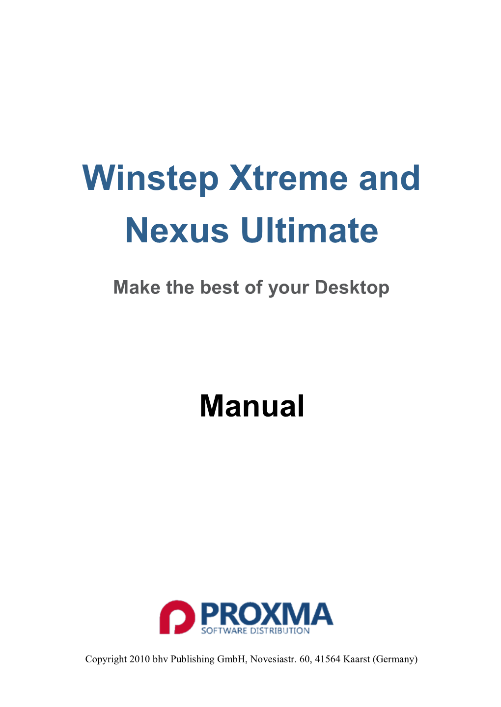 Winstep Xtreme Und Nexus Ultimate