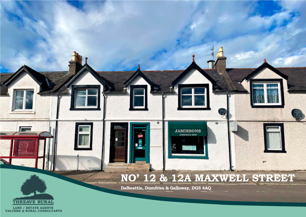 No' 12 & 12A MAXWELL STREET Dalbeattie, Dumfries & Galloway, DG5