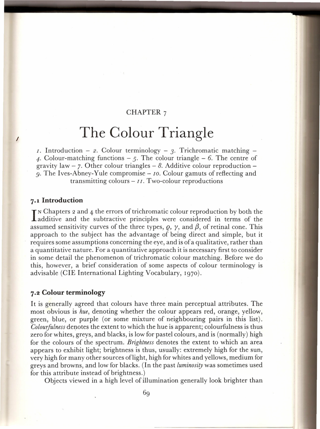 The Colour Triangle