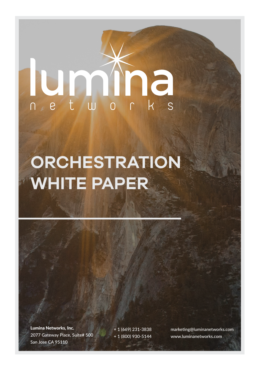 Orchestration White Paper