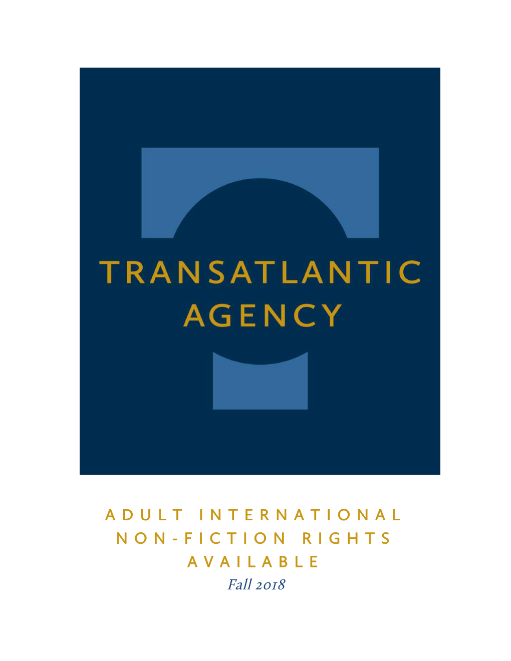 Adult International Non-Fiction Rights Available
