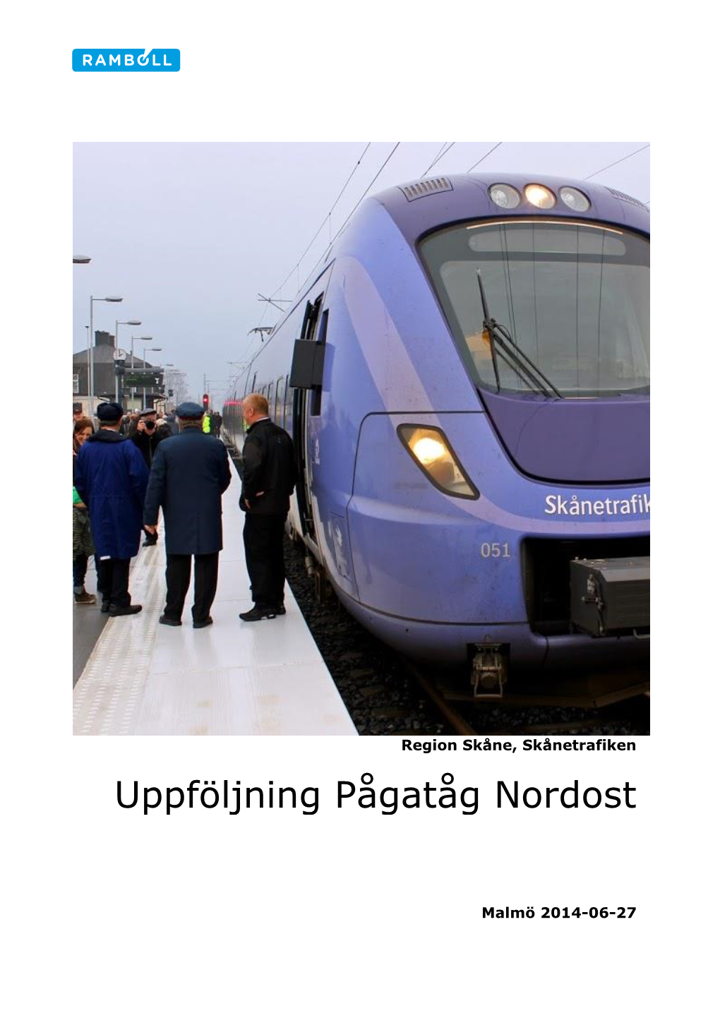 Uppföljning Pågatåg Nordost