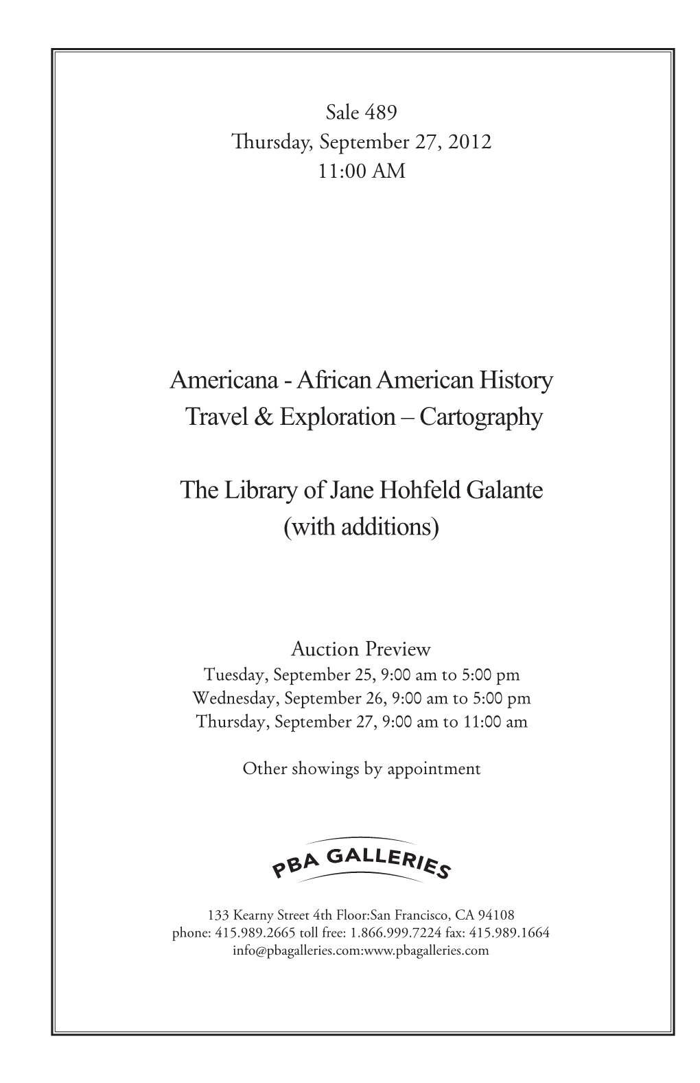 Americana - African American History Travel & Exploration – Cartography