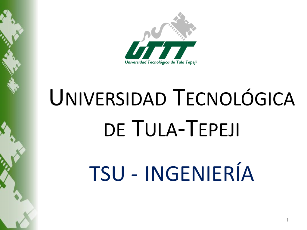 Tsu - Ingeniería