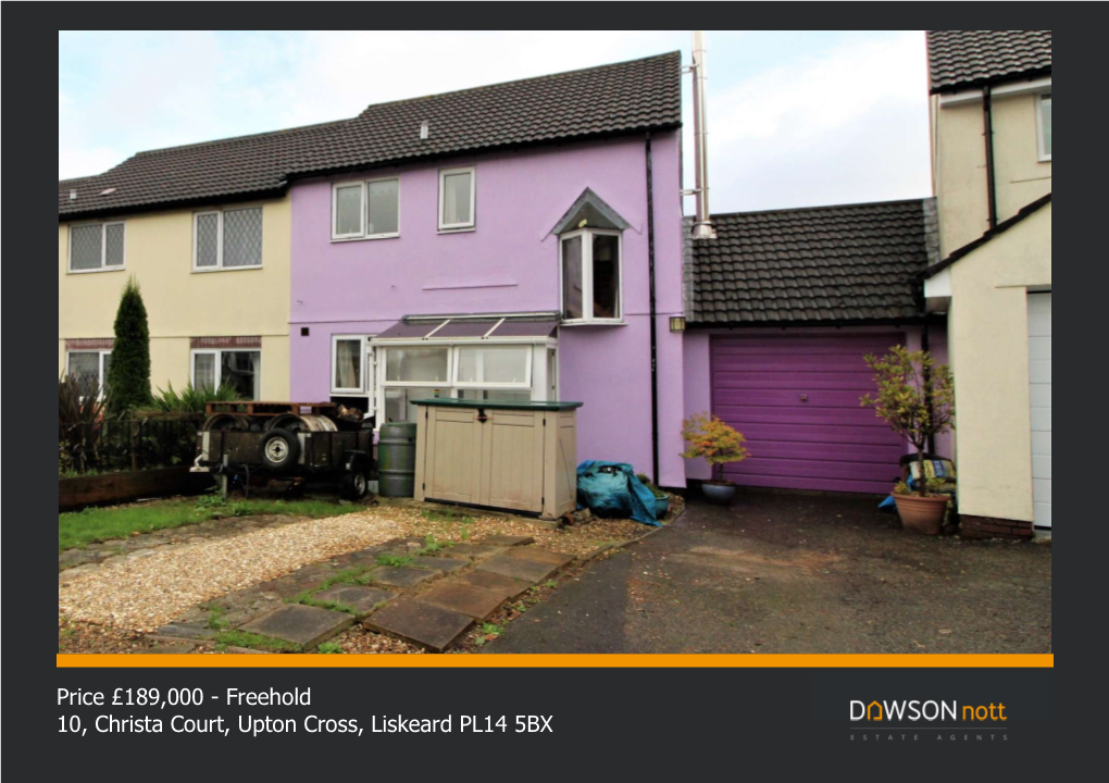 Price £189,000 - Freehold