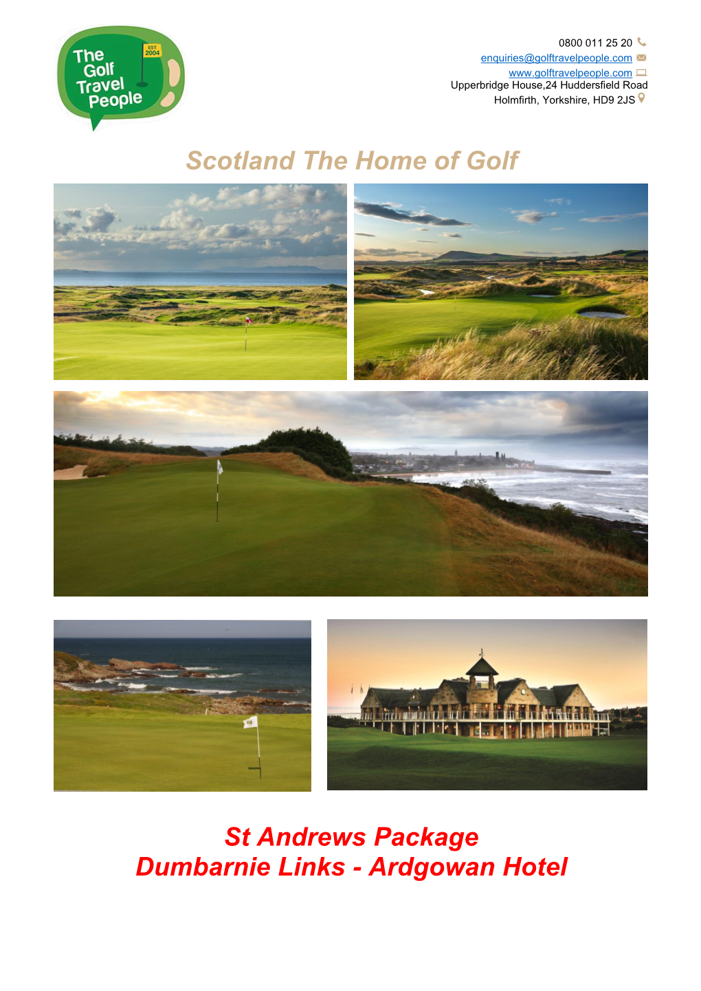 St Andrews – Dumbarnie Links