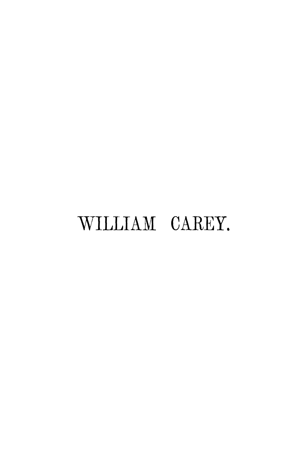 William Carey