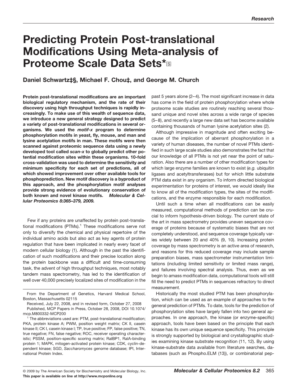 Predicting Protein Post-Translational Modifications Using Meta-Analysis of Proteome Scale Data Sets*□S