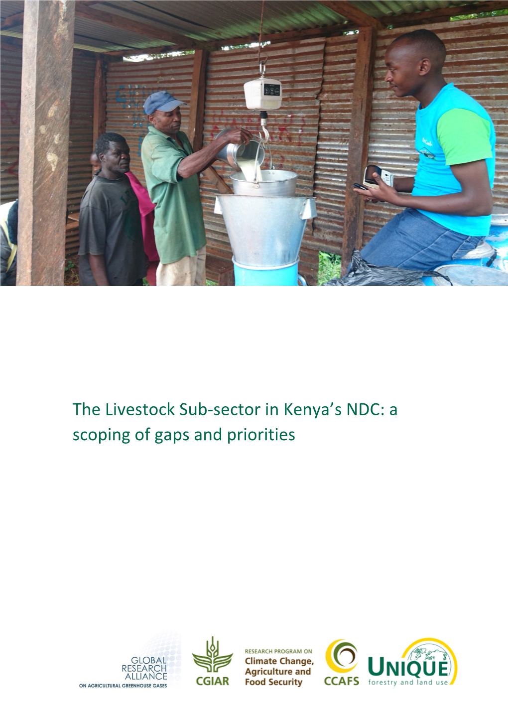 The Livestock Sub-Sector in Kenya's NDC: a Scoping of Gaps and Priorities