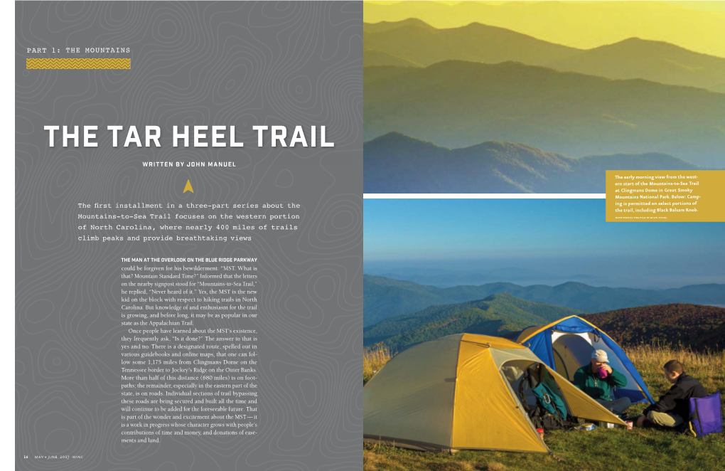 The Tar Heel Trail