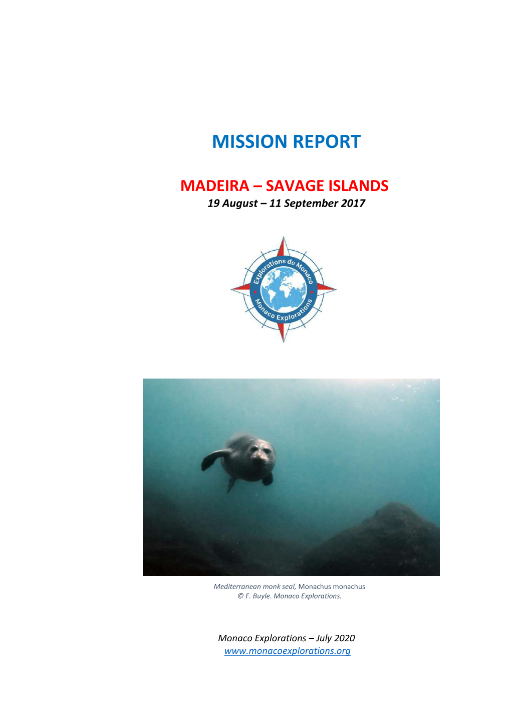 Mission Report Madeira – Savage Islands