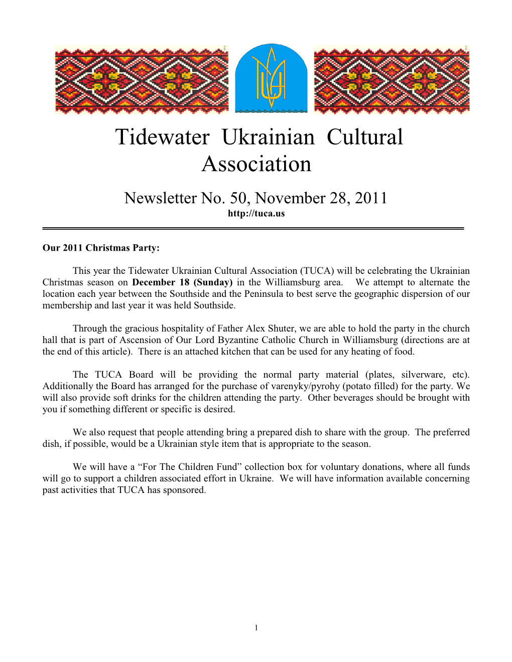 Tidewater Ukrainian Cultural Association