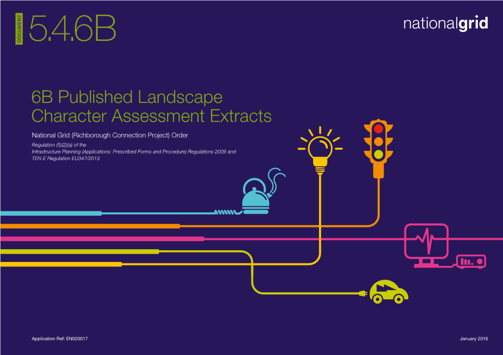 5.4.6B Published Landscape Character Assessment Extracts