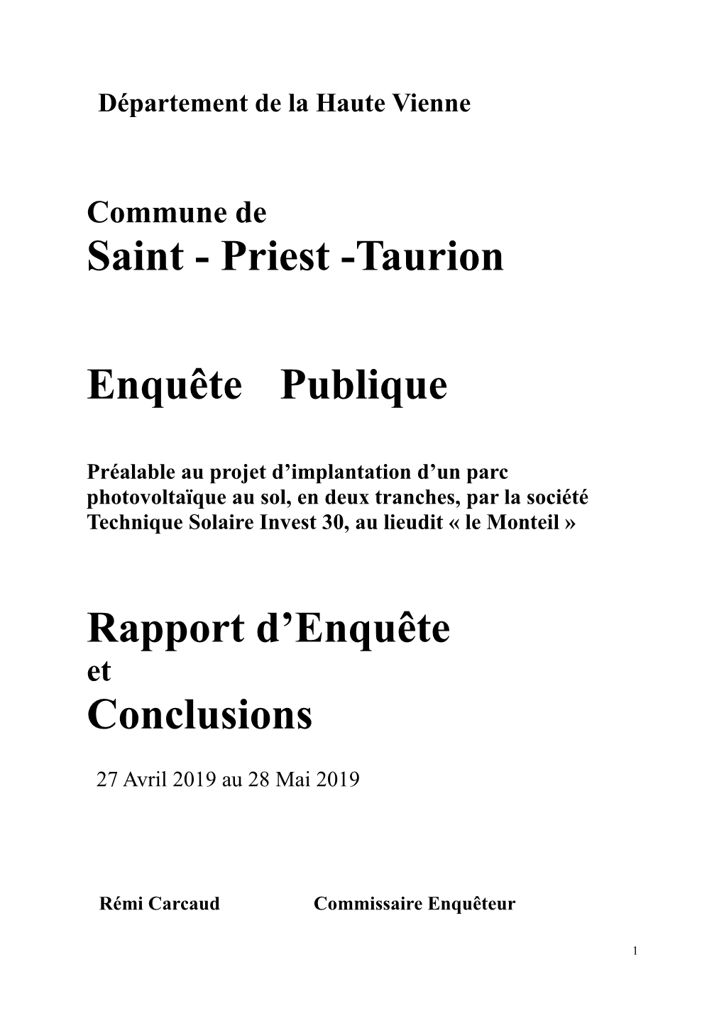 Saint - Priest -Taurion